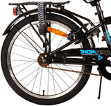 Volare Thombike Kinderfiets Jongens 20 inch Zwart Blauw Twee Handremmen - afbeelding 4