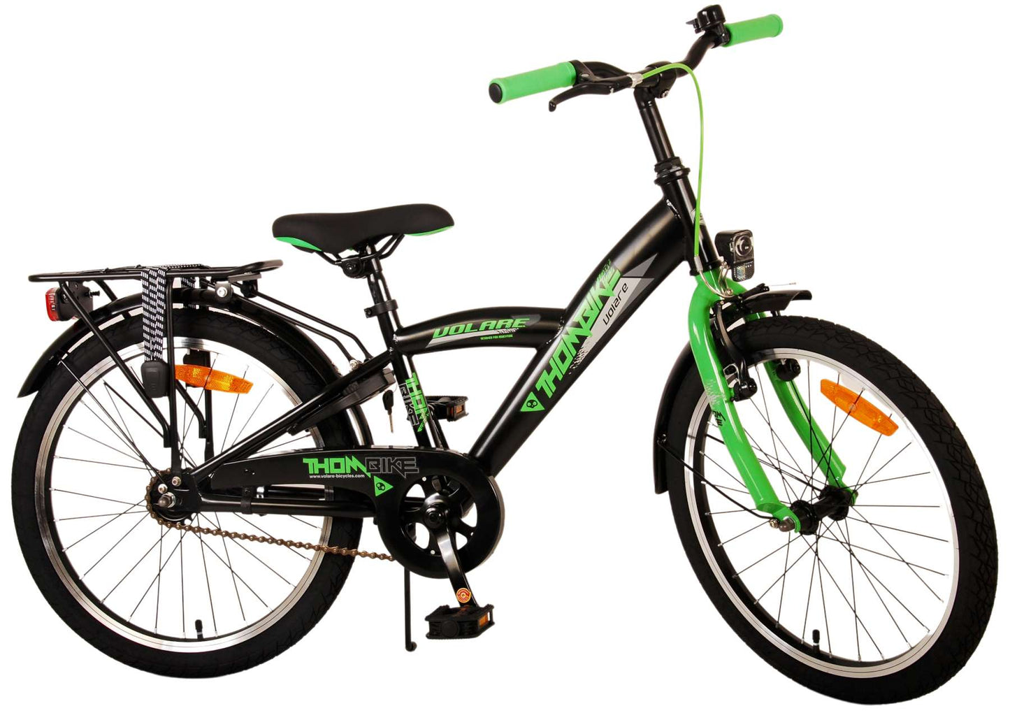 Volare Thombike Kinderfiets - Jongens - 20 inch - Zwart Groen