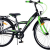 Volare Thombike Kinderfiets - Jongens - 24 inch - Groen Zwart - 3 versnellingen