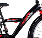 Volare Thombike Kinderfiets Jongens 26 inch Zwart Rood Twee Handremmen - afbeelding 7