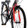Volare Thombike Kinderfiets - Jongens - 26 inch - Zwart Rood - 3 versnellingen