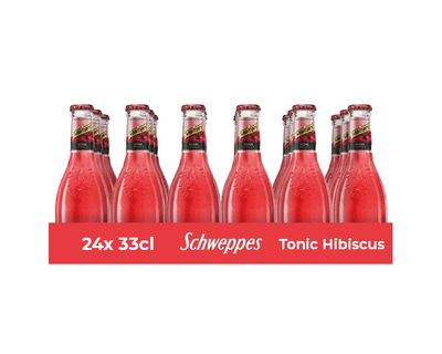 Schweppes premium tonic hibiscus (24x 20cl)