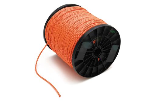 Abi touw nylon oranje 4mm pp | 220 stuks