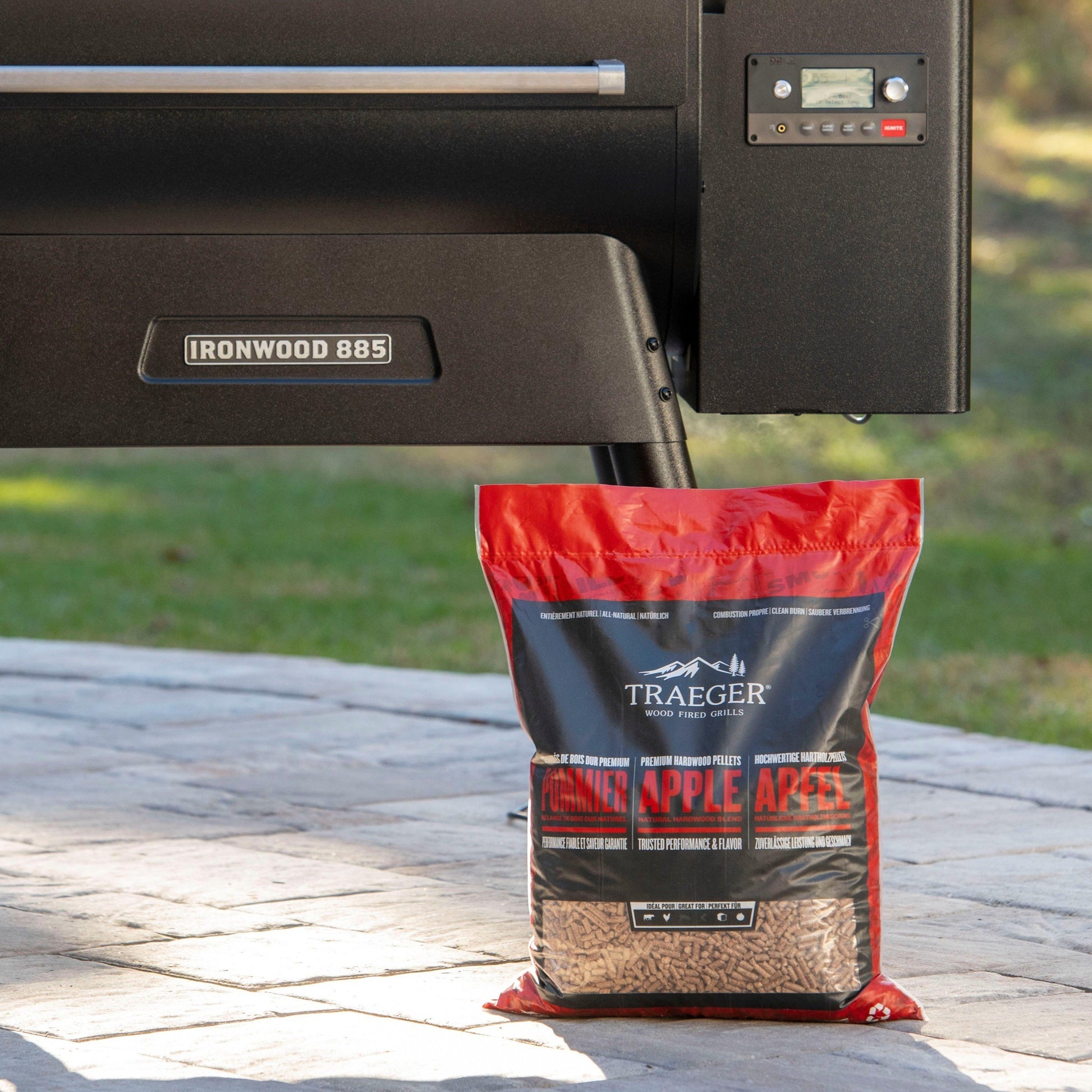 Traeger Pellets van hardhout Appel