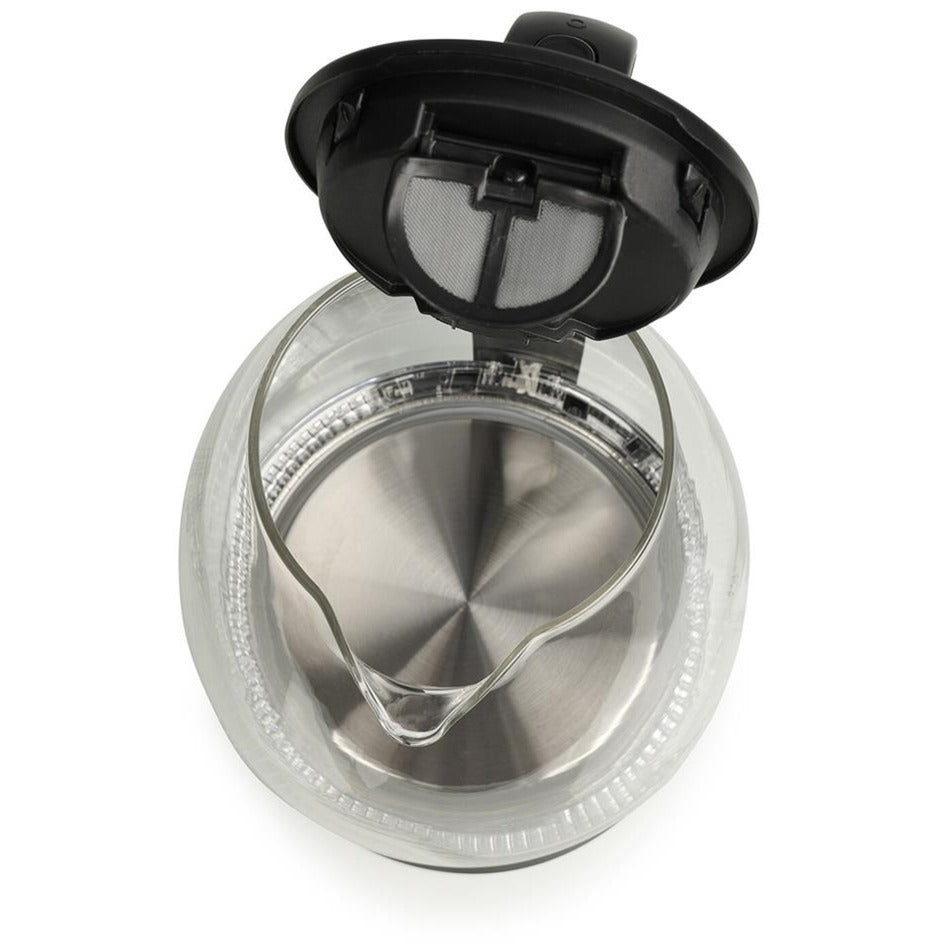 Tristar wk-3405 glazen waterkoker (zwart transparant, 1,7 liter)