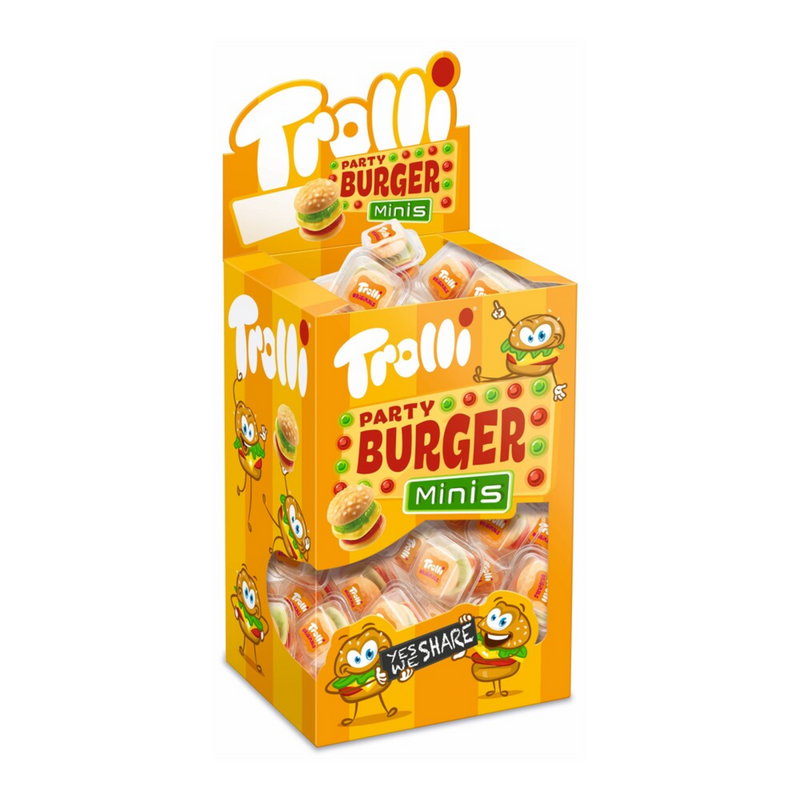 Trolli mini burger (80 stuks)