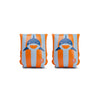 Tropical shark | oranje blauw zwembandjes 2-6 jaar