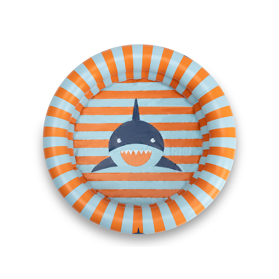 Tropic shark | oranje blauw zwembad ø 60 cm