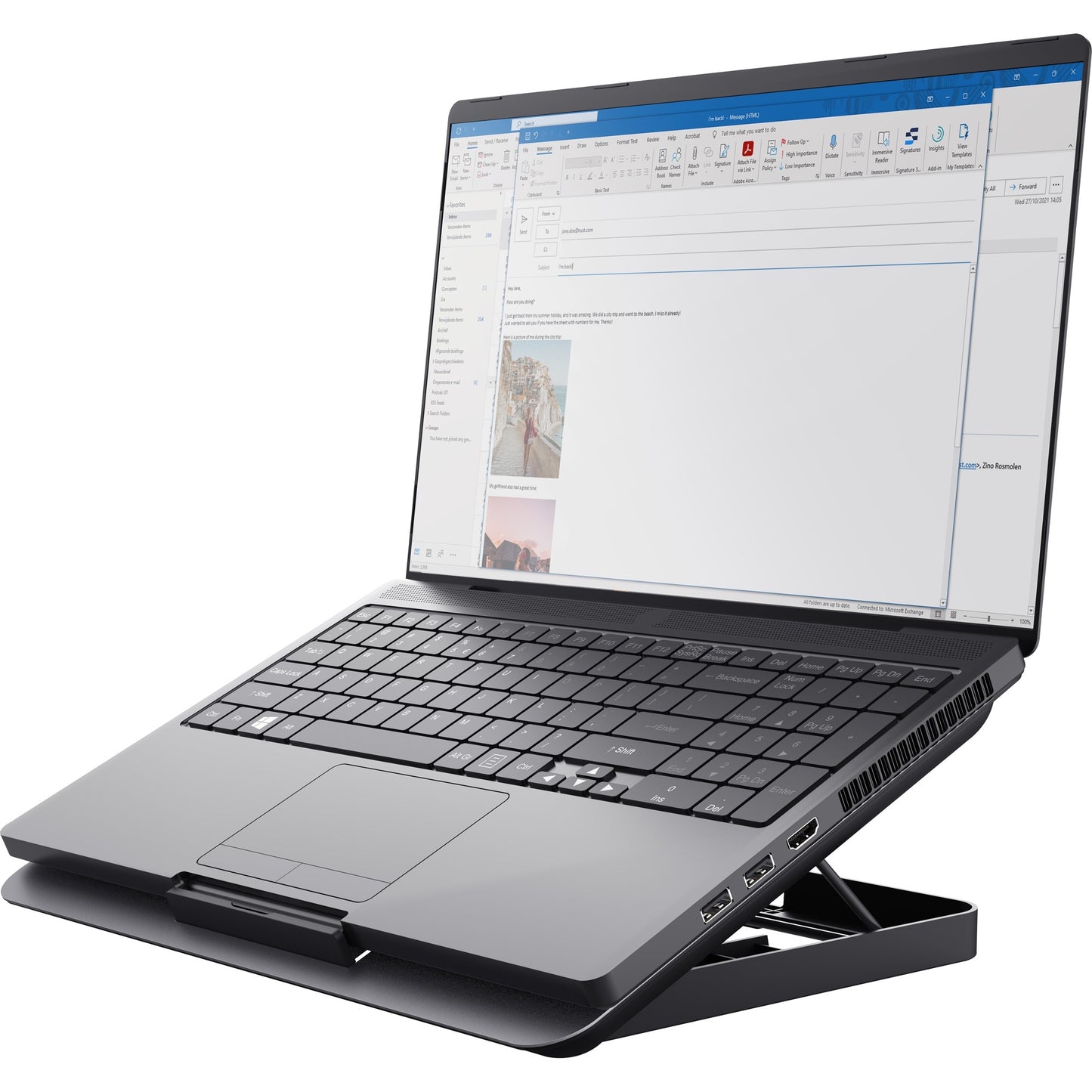 Trust exto laptop cooling stand