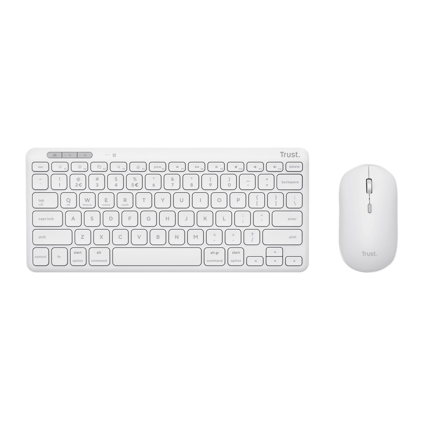 Trust Lyra Multi-Device Wireless Keyboard Mouse