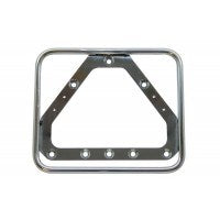 Kentekenplaat-houder retro chr liggend