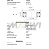 Marwi union kogellager cb-050 689 2rs 9x17x5
