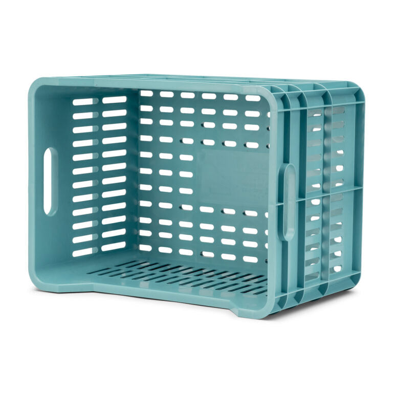 Urbanproof krat click 30l rpet lichtblauw