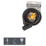 Urbanproof spiraalslot 12mm*150cm zwart - afbeelding 5