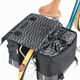 Urban Proof Dubbele Fietstas 55L Zwart Grijs - Gerecycled RPET - afbeelding 4