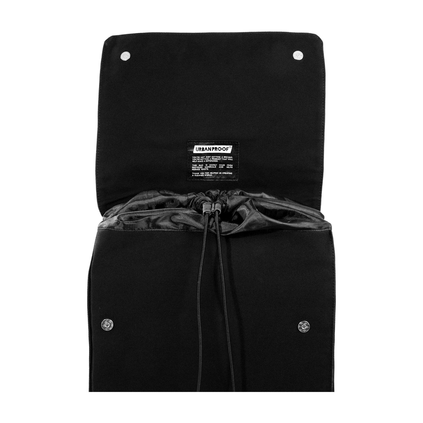 Urbanproof rugzak city essential 15l zwart groen