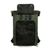 Urbanproof fietstas rolltop up recycle 20l groen