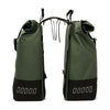 Urbanproof tas double roll up recycle 38l groen