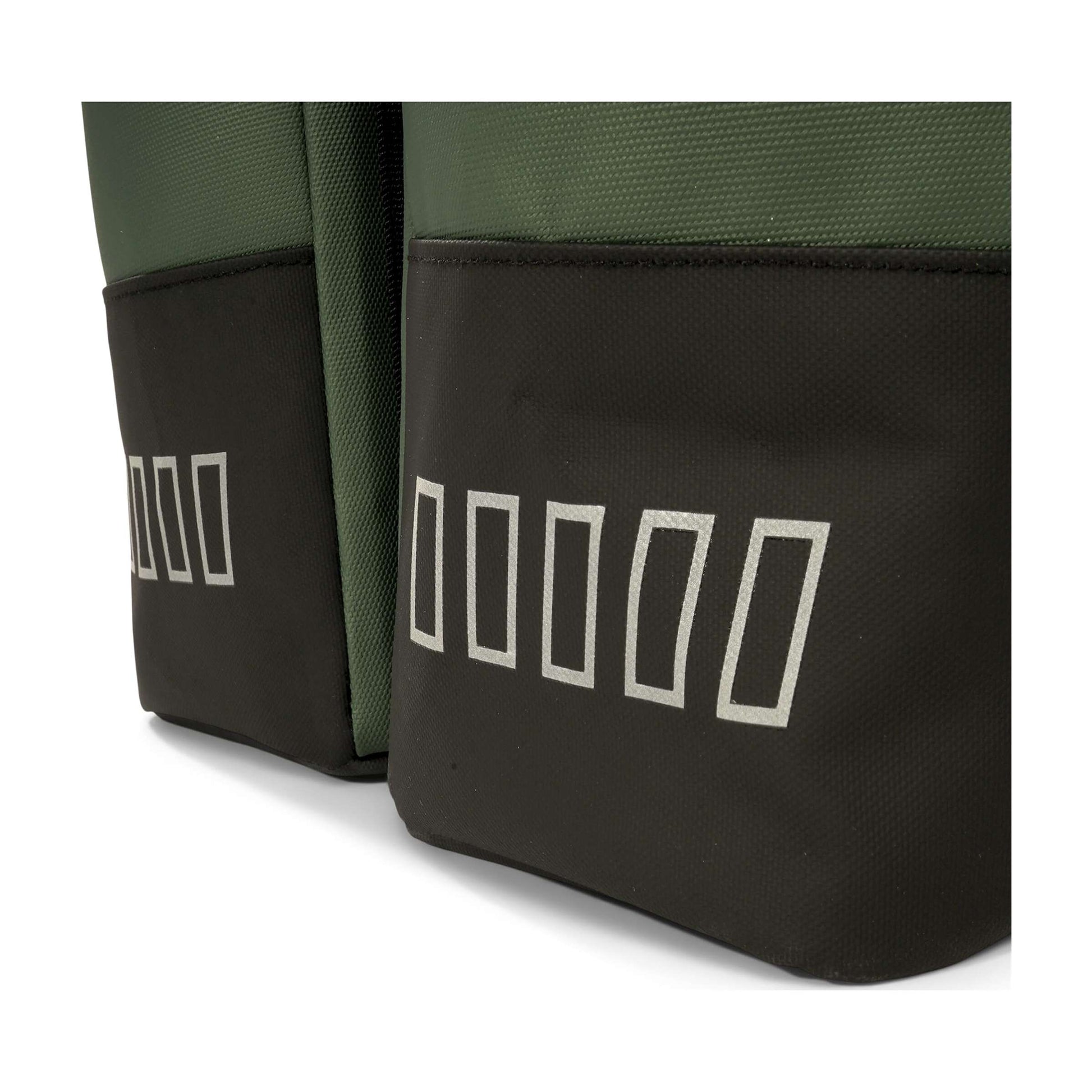 Urbanproof tas double roll up recycle 38l groen