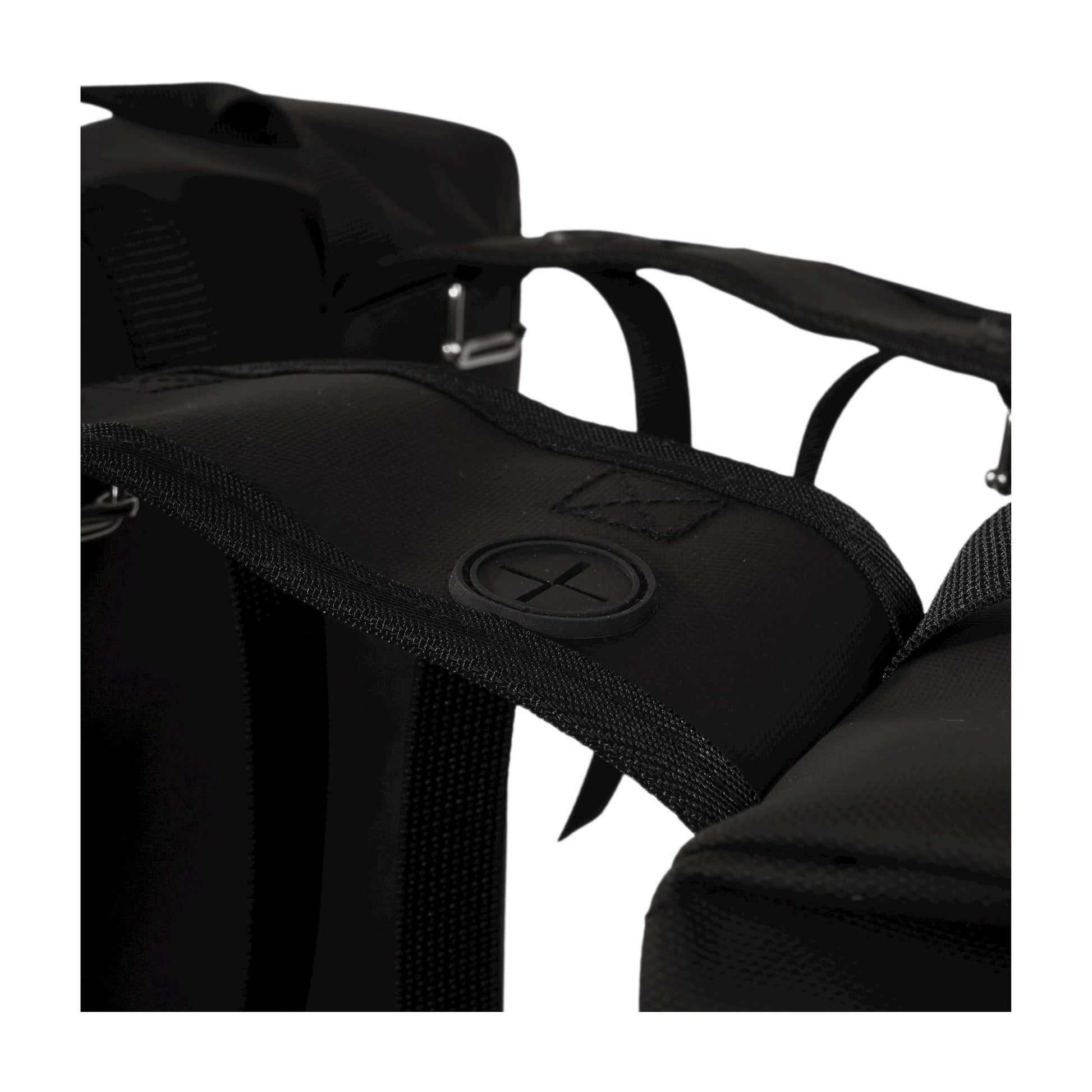 Urbanproof tas double cargo up recycle 38l zwart