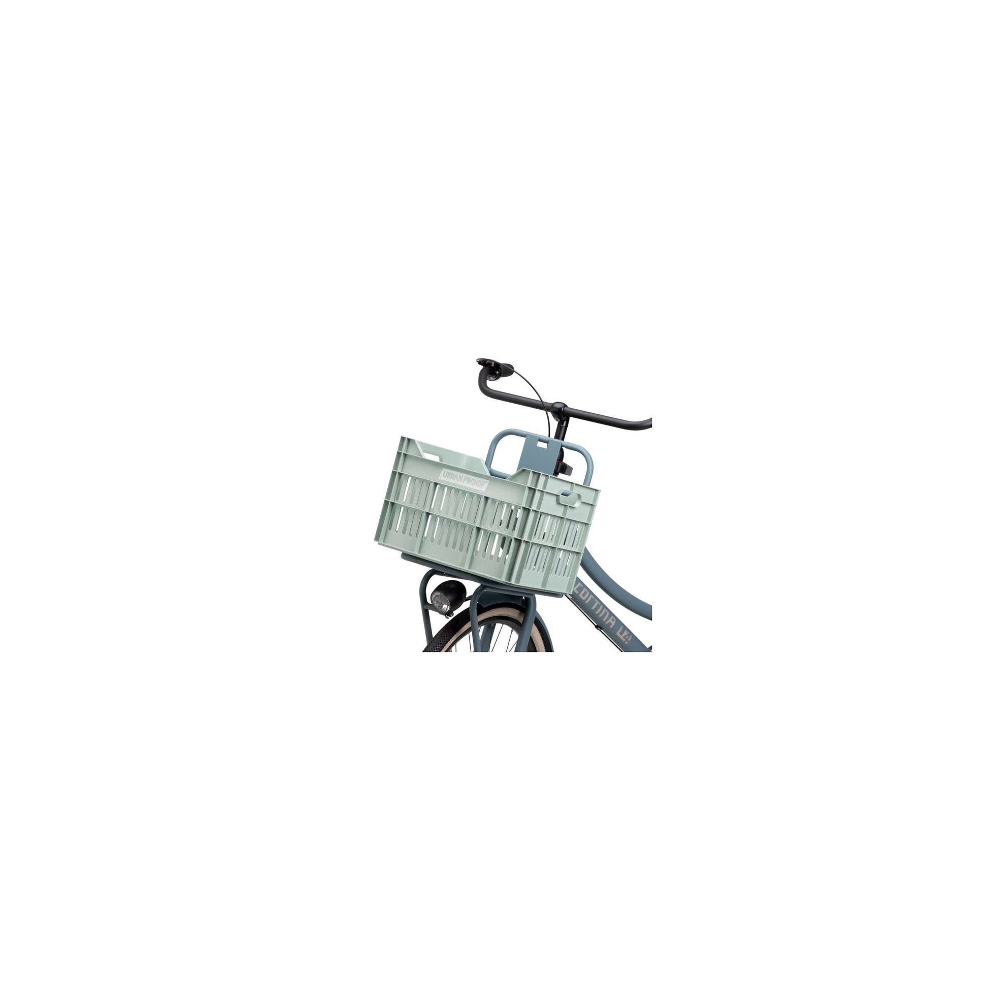 Urbanproof krat click 30l rpet mintgroen