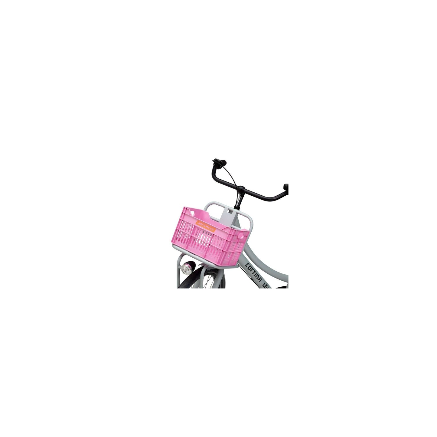 Urbanproof krat junior 15l rpet fel roze