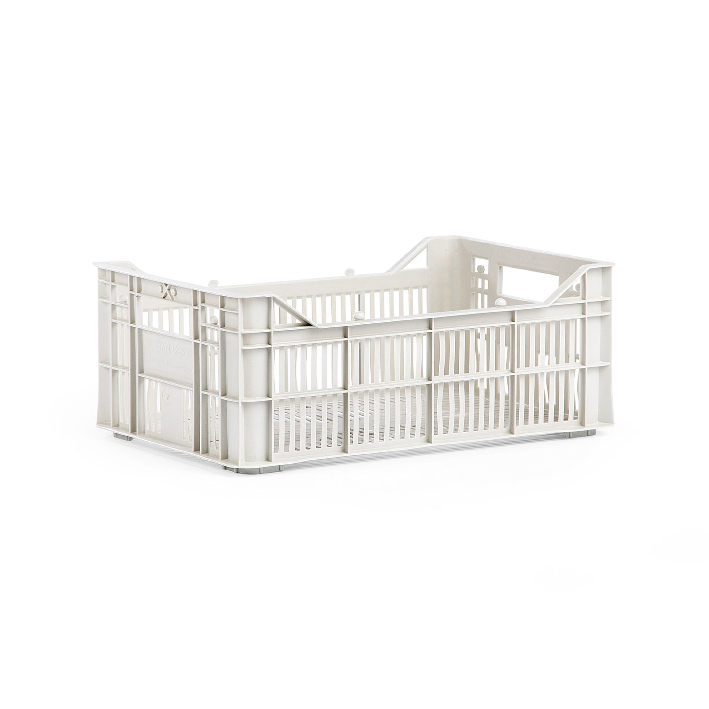 Urban proof fietskrat helsinki kunststof 7l licht grijs 30x20x11 cm