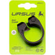 Ursus zadelpenklem 37,0mm zonder snelspanner alu zwart