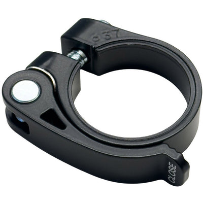 Ursus zadelpenklem 34,9mm met snelspanner alu zwart
