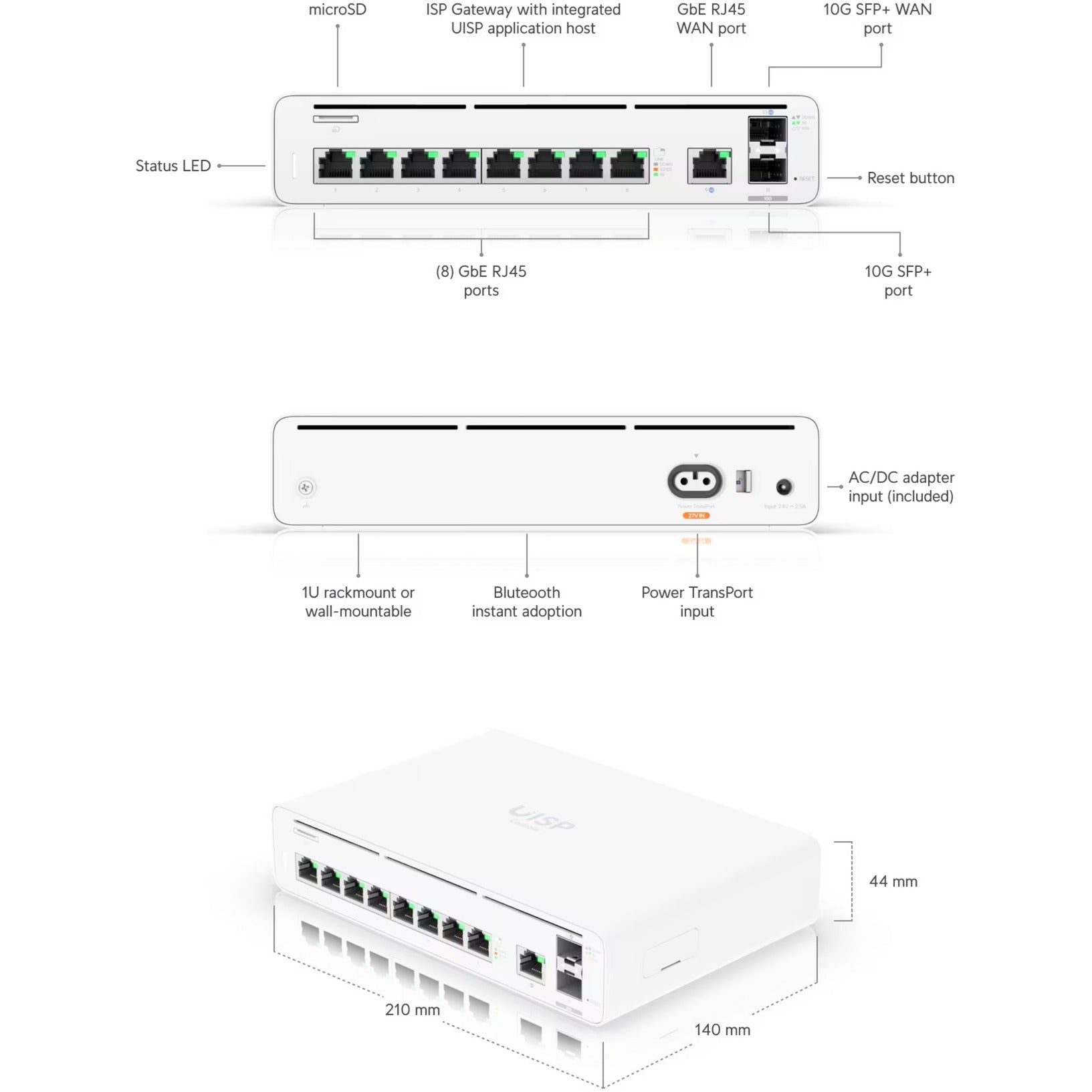 Ubiquiti Ubiquiti UISP Console
