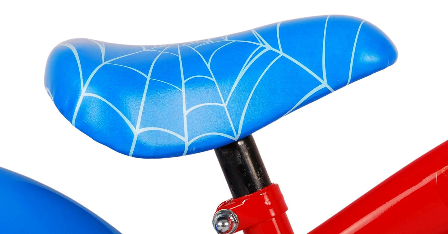 Ultimate Spider-Man Kinderfiets - Jongens - 16 inch - Blauw Rood - Twee handremmen