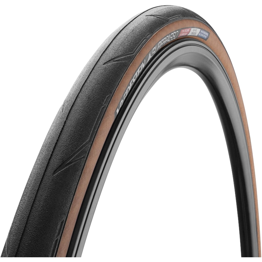 Vredestein buitenband superpasso 2 25-622 zwart transparant