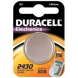 Batterij duracell dl2430 lithium 3v