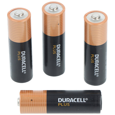 Duracell batterij plus aa mn1500 1,5v lr6 alkaline (4st)