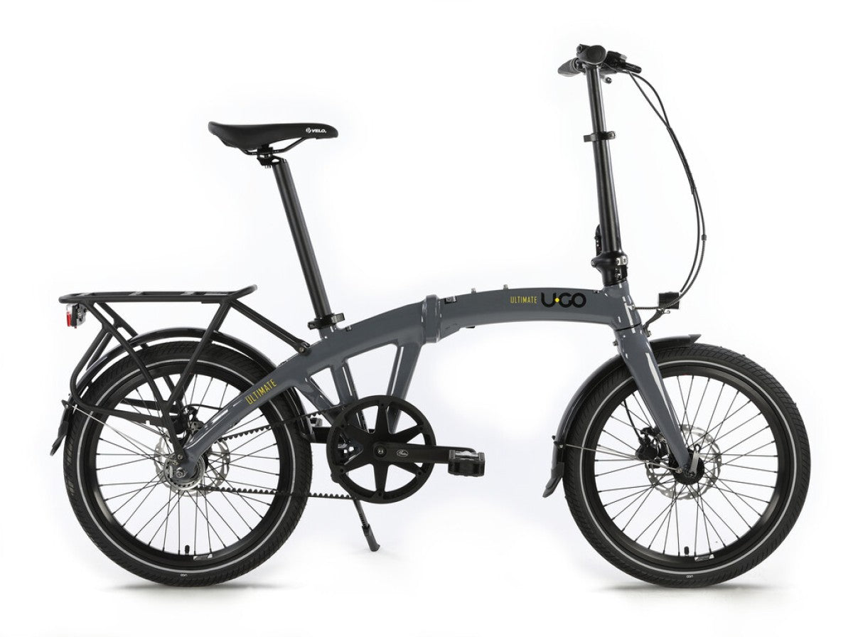 Ugo vouwfiets ultimate belt a2 cool grey