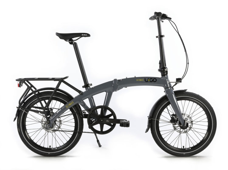 Ugo vouwfiets ultimate belt a2 cool grey