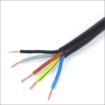 Vmvl kabel 5x2.5qmm zwart h05vv-f (rol=100m) p.p mtr | 100 stuks