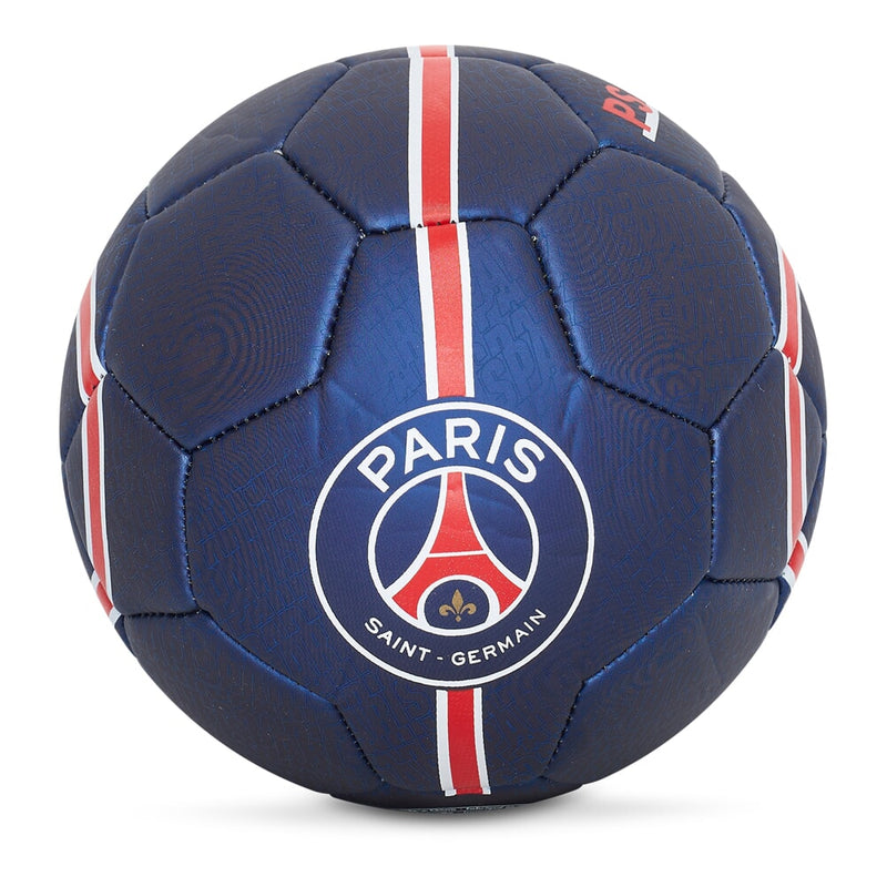 Paris saint-germain voetbal metallic blauw maat 5 (p24189)