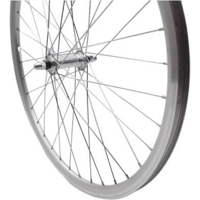 Roland voorwiel 26 x 1.75 vast alu v-profil zilver zink spk