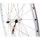 Roland voorwiel 28 x 1 uitval chrina velg rvs spaak zilver