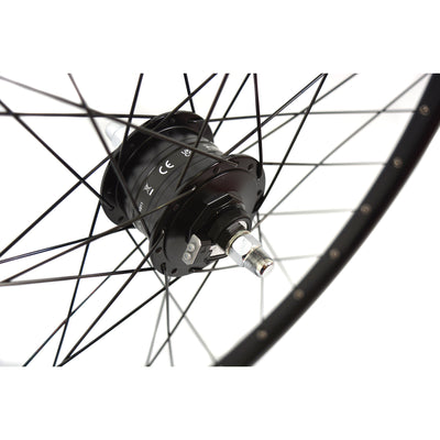 Velox voorwiel mach1 m910 28 shimano dyn. disc zwart