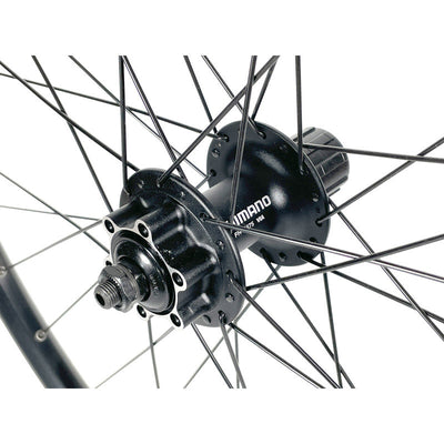 Velox achterwiel mach1 m475 26 deore 9 10 11v qr disc zw.