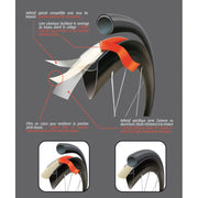 Velox velgtape jantex 21mm dubbelzijdig tube 1 wiel - afbeelding 3