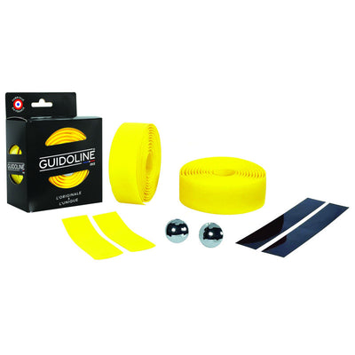 Velox stuurtape maxi cork confort t4 geel (2st)