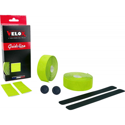 Velox stuurtape ultra grip 2.5 limoengroen (2st)