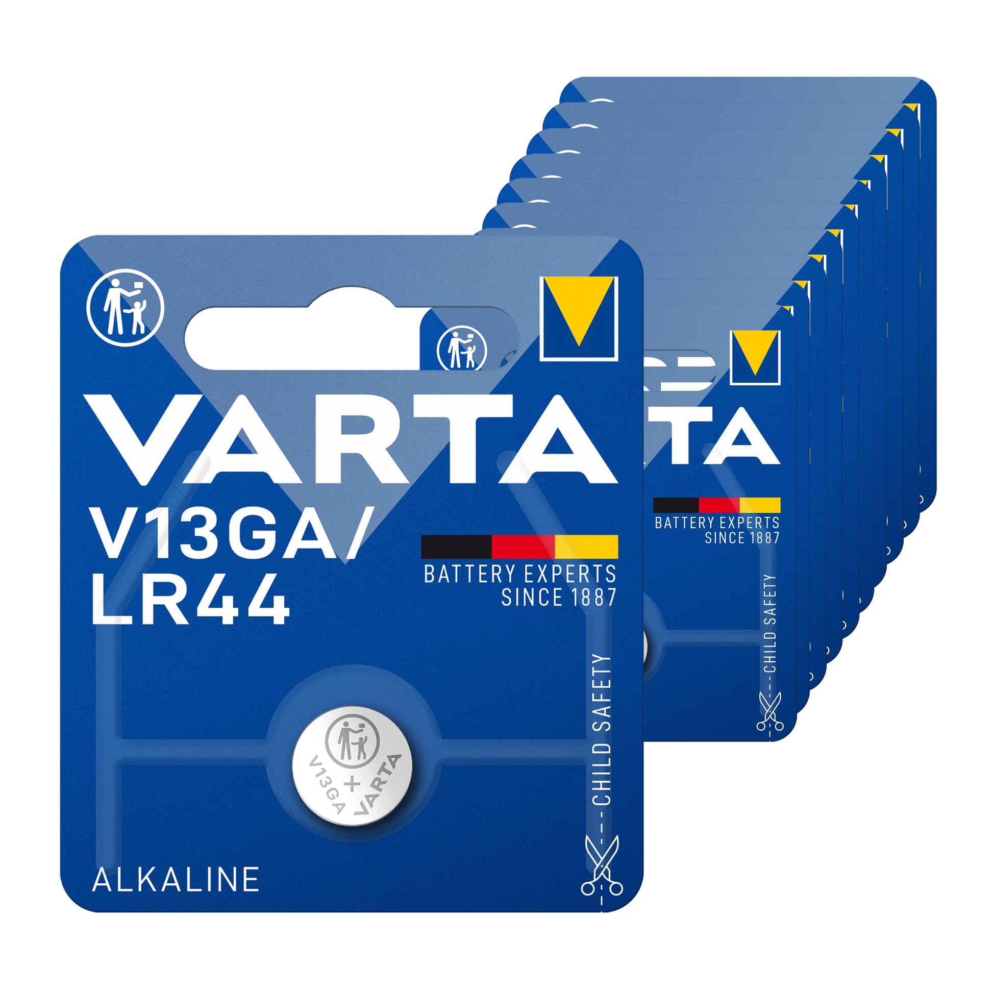 Varta knoopcel v13ga lr44 1,5v (p10)