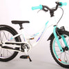 Volare Glamour Kinderfiets - Meisjes - 16 inch - Wit Mint Groen - Prime Collection