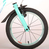 Volare Glamour Kinderfiets - Meisjes - 16 inch - Wit Mint Groen - Prime Collection