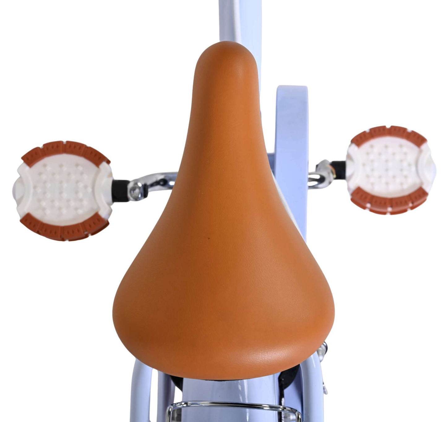 Volare ashley kinderfiets - meisjes - 12 inch - pastel blauw - twee handremmen