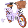 Volare ashley kinderfiets - meisjes - 12 inch - lila - twee handremmen